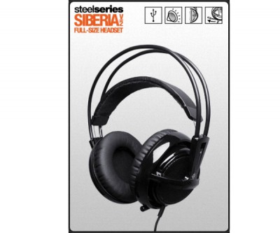 SteelSeries Siberia V2 USB Headset zwart