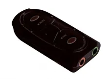 SteelSeries Siberia USB soundcard  zwart