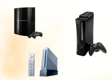 Console Gaming hardware zubehör für Sony PS3, Microsoft XBOX360, und Nintendo WII