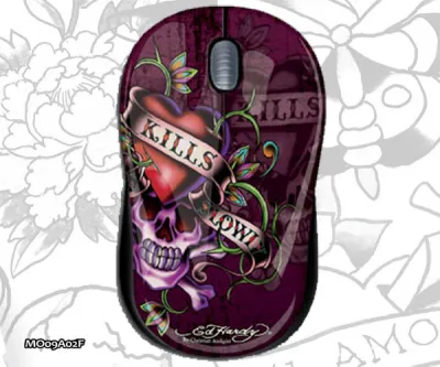 Ed Hardy Mouse Love Kills Slowly