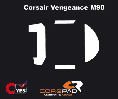 Mousefeet Corsair Vengeance M90 mouse