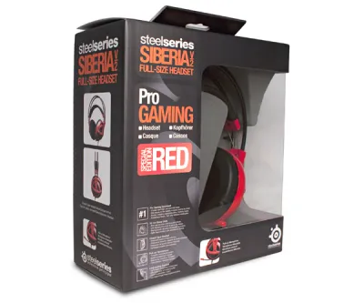 SteelSeries Siberia V2 Red Headset