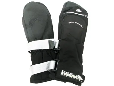 Mittens for snowboarding with 1 Flexmeter protector