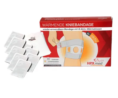 Kniewärmer mit Bandage Heatpaxx x 2