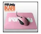 SteelSeries Iron lady muis roze