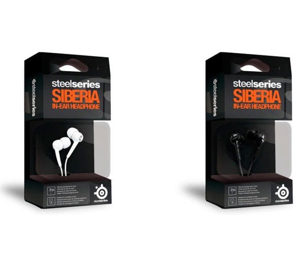 Steelseries siberia in-ear headphone whi 51009 (5707119001663)