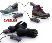  For warm and dry shoes