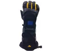 Snowboard gloves 1 wristguard flexmeter Black/Yellow