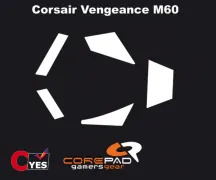 Muisvoetjes Corsair Vengeance M60 muis Corepad