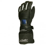 Snowboard gloves with 2 wristgua...