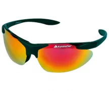 Snowboard  Sonnenbrille austauschbare Gläsern Schwarz